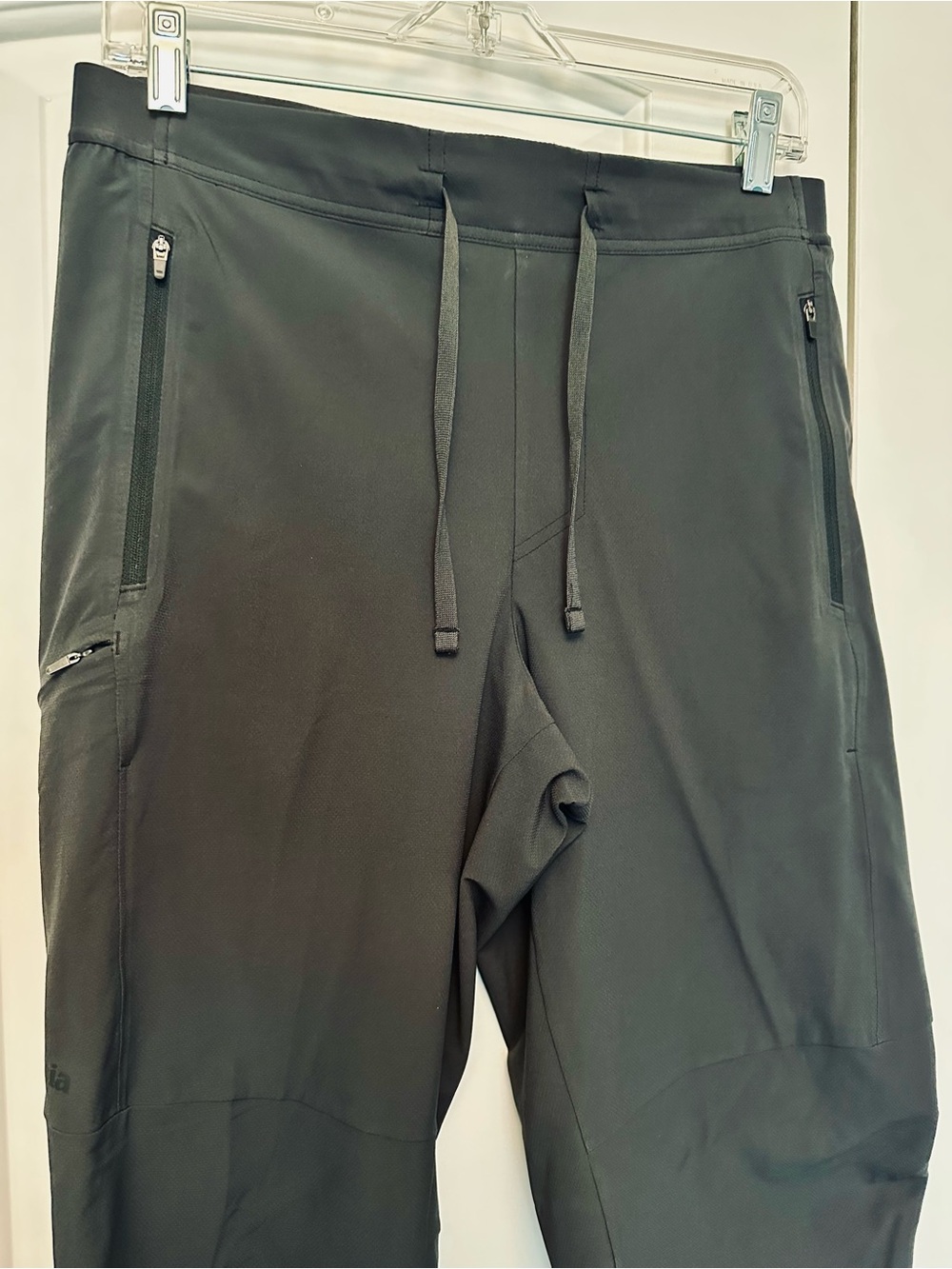 Patagonia Dark Gray Active Pants with Elastic Waist